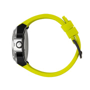 STOCKHOLM 42mm w. yellow silicon band