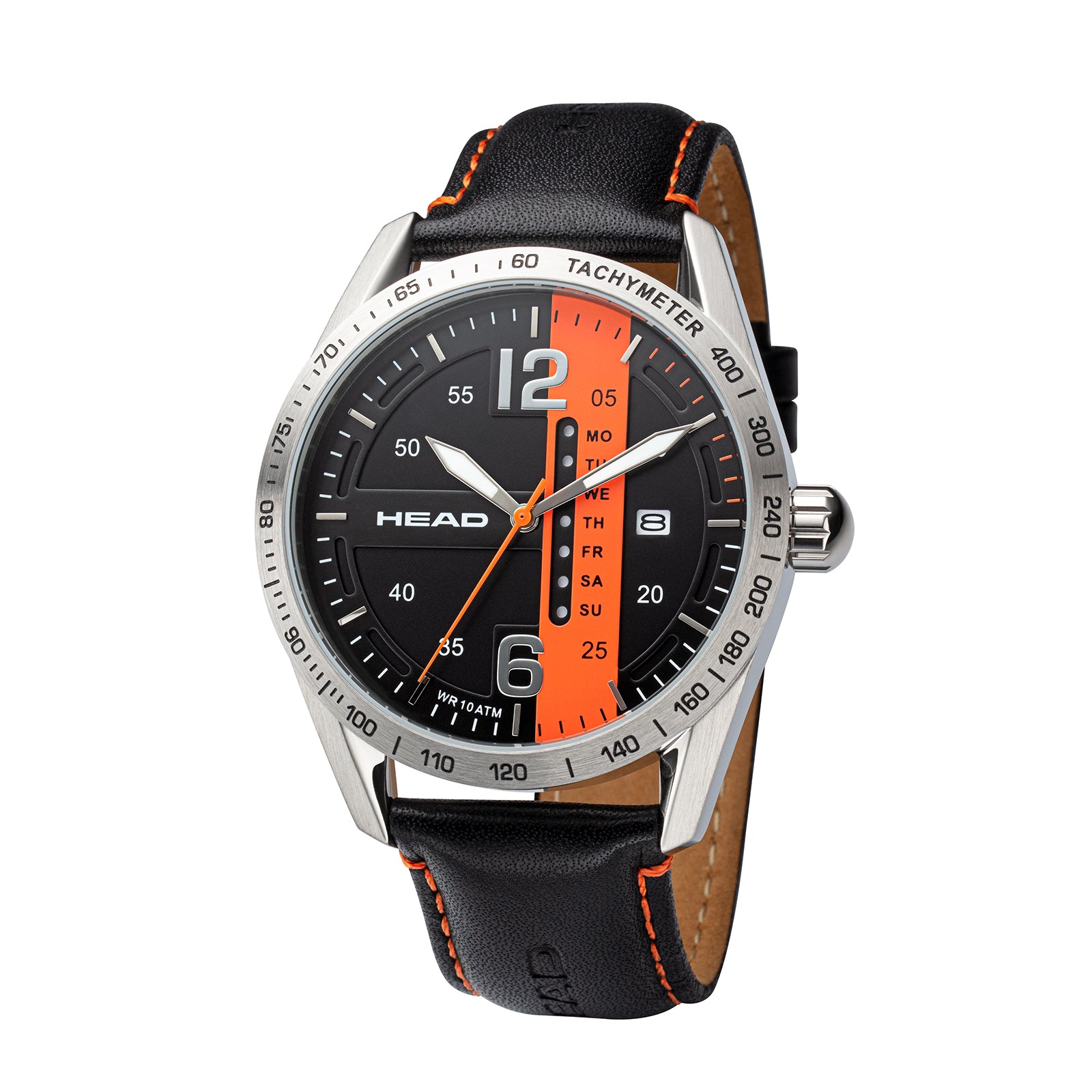 ATHENS 2 43,5mm Black/Orange