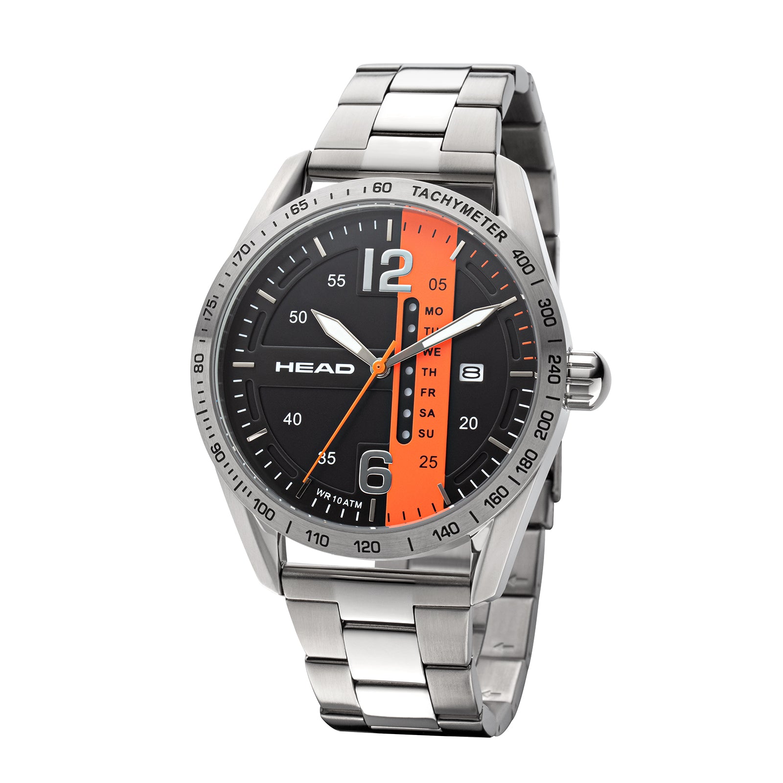 ATHENS 3 43,5mm Black/Orange