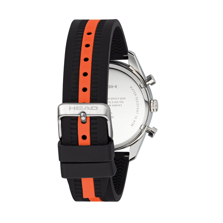 HEAD Uhr LONDON Schwarz/Orange | Offizieller HEAD Watches Store  