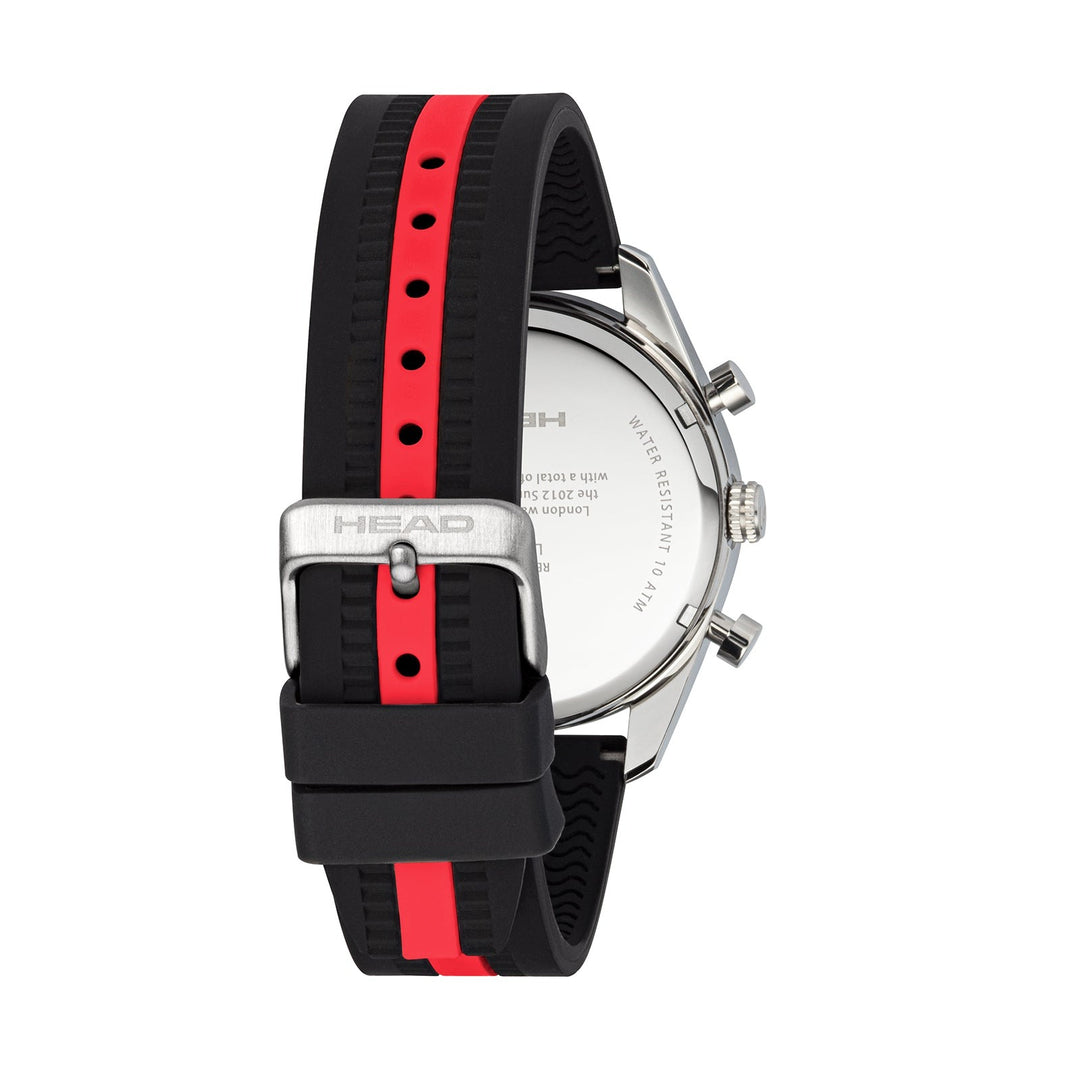 HEAD Uhr LONDON schwarz/rot | Offizieller HEAD Watches Store  