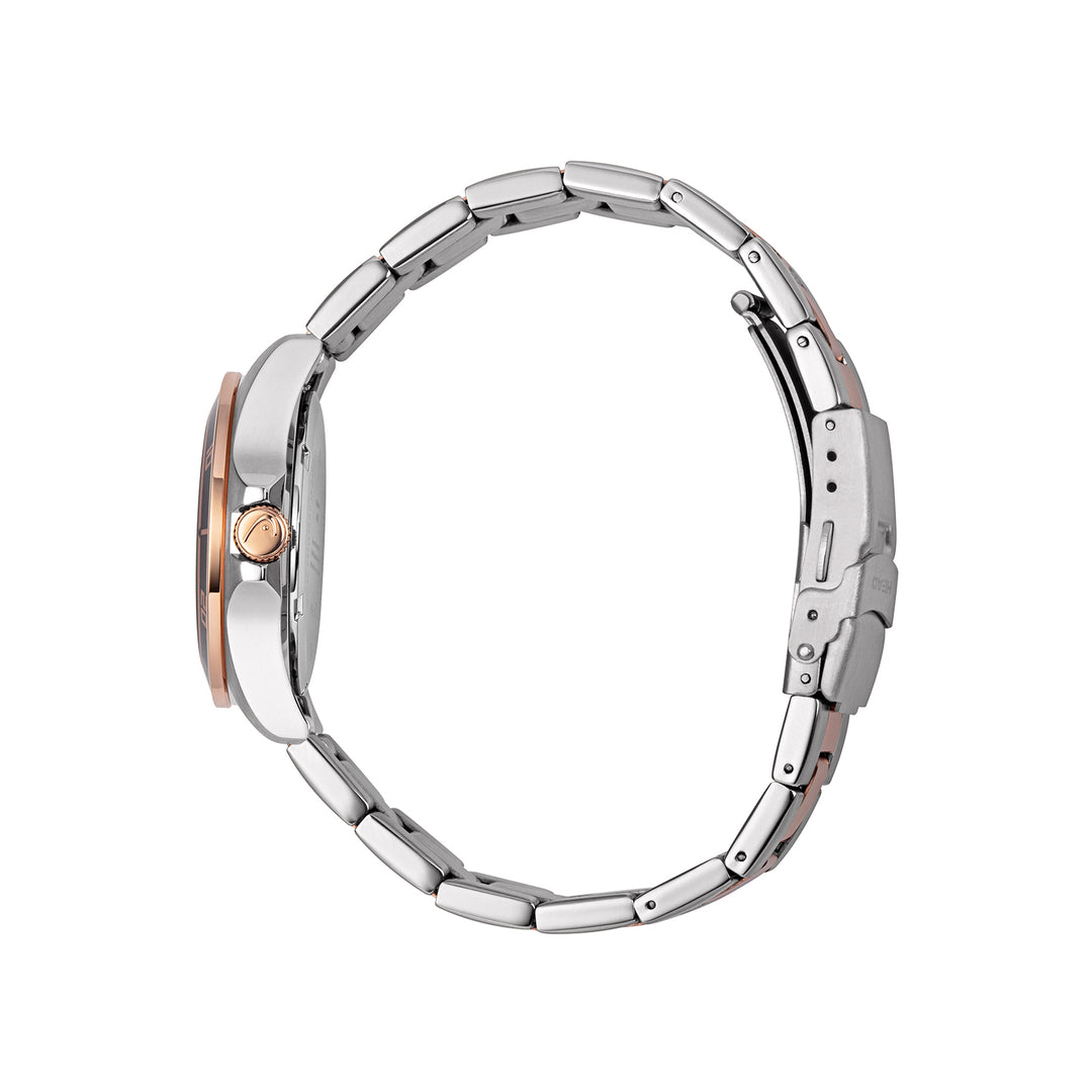 HEAD Uhr ROME 4 Silber/Roségold | Offizieller HEAD Watches Store 