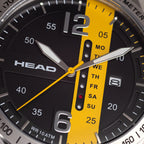 ATHENS 2 43,5mm Black/Yellow