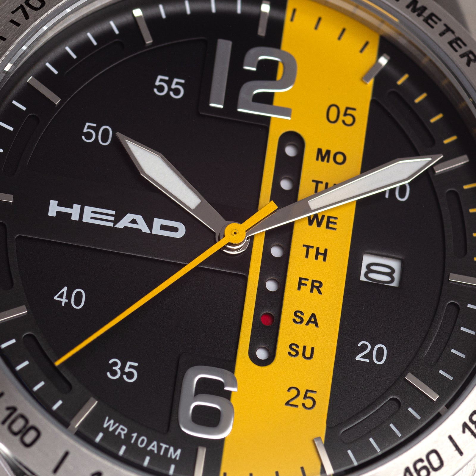 ATHENS 3 43,5mm Black/Yellow