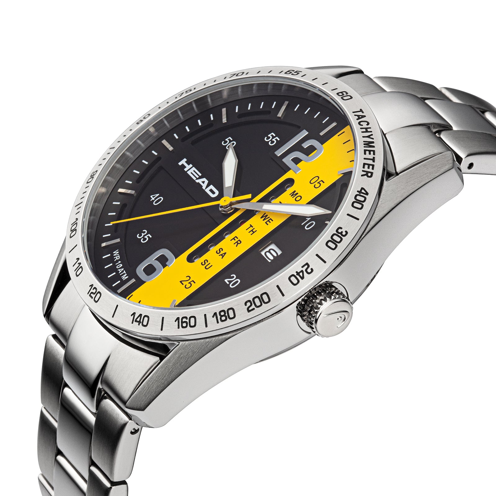 ATHENS 3 43,5mm Black/Yellow