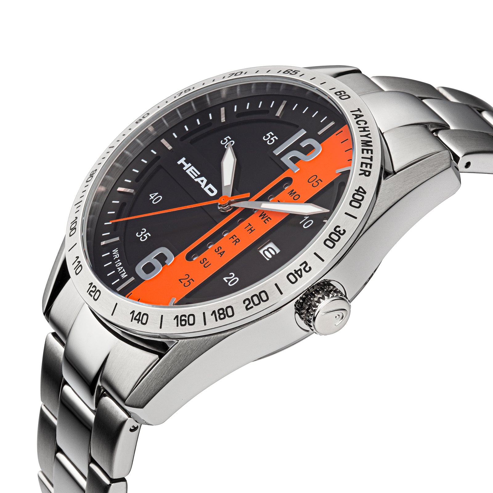 ATHENS 3 43,5mm Black/Orange
