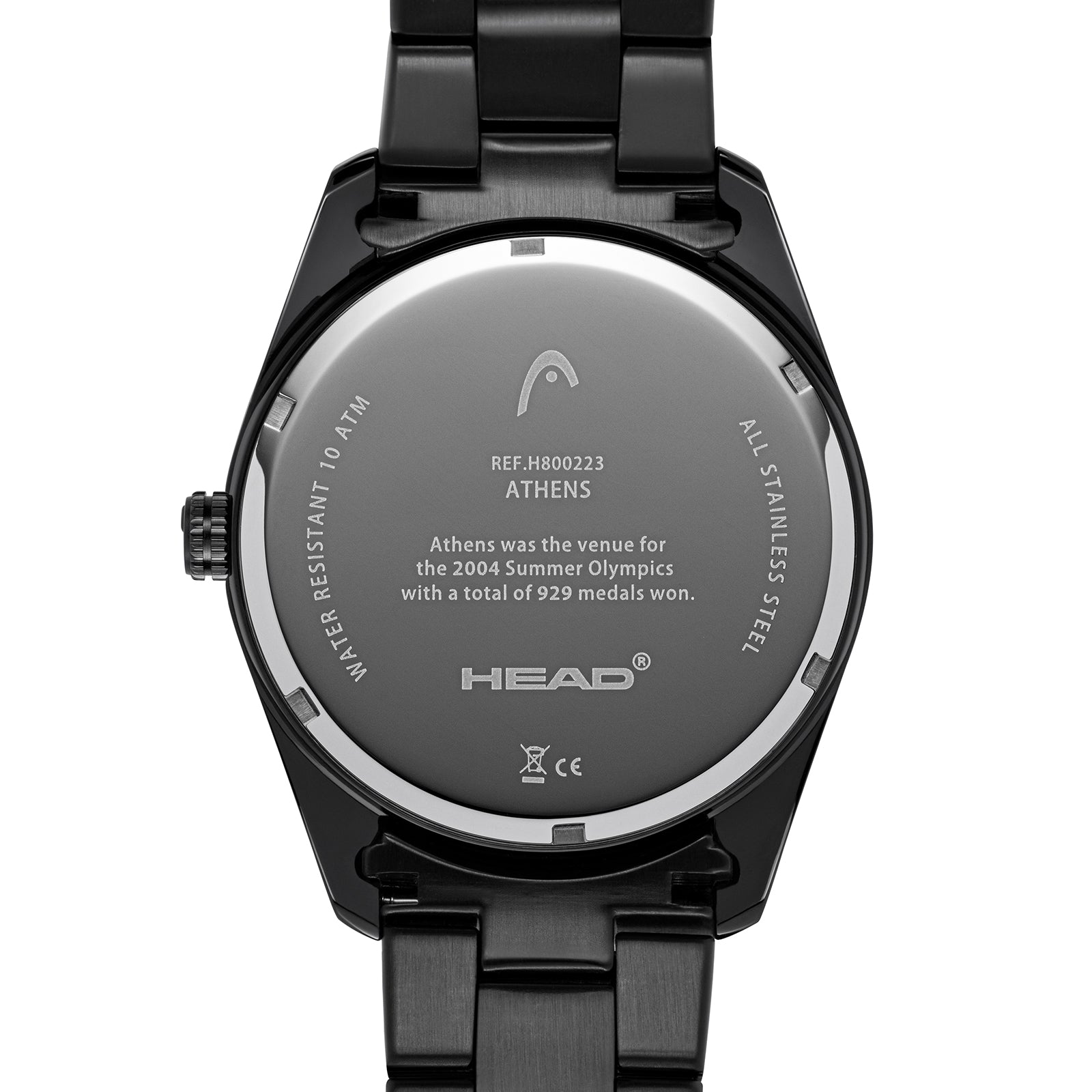 ATHENS 3 43,5mm Black/Red