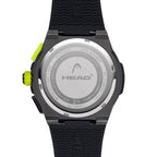 STOCKHOLM 42mm w. black silicon band