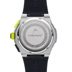 STOCKHOLM 42mm w. black silicon band